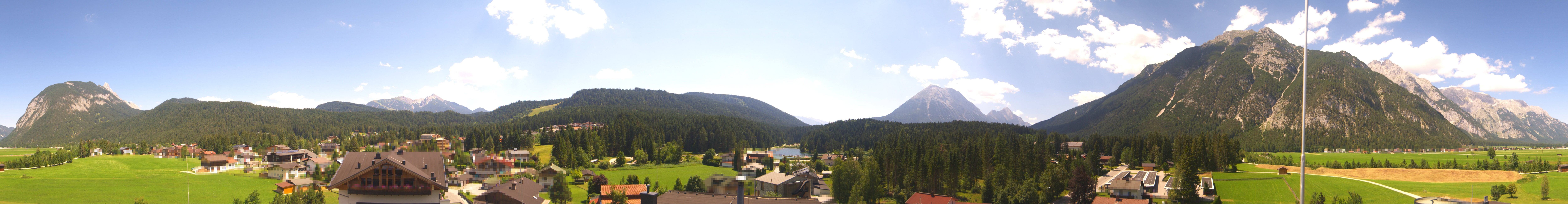 Archiv Foto Webcam Rundblick Leutasch