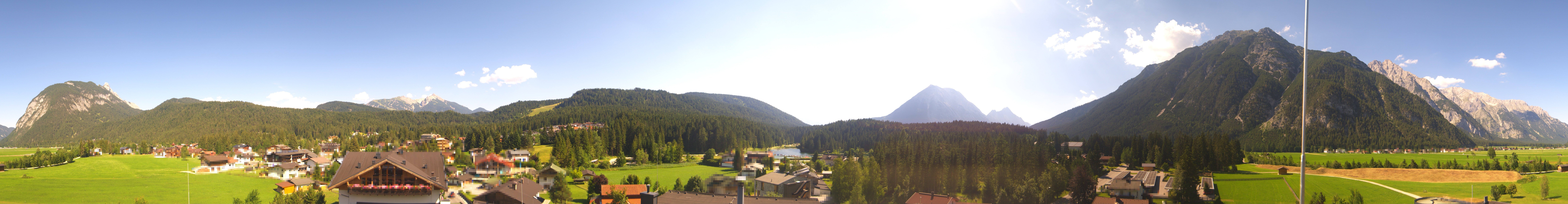 Archiv Foto Webcam Rundblick Leutasch