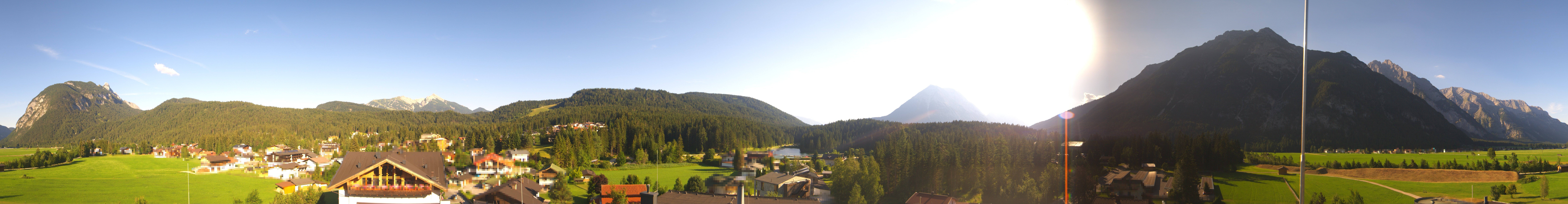 Archiv Foto Webcam Rundblick Leutasch