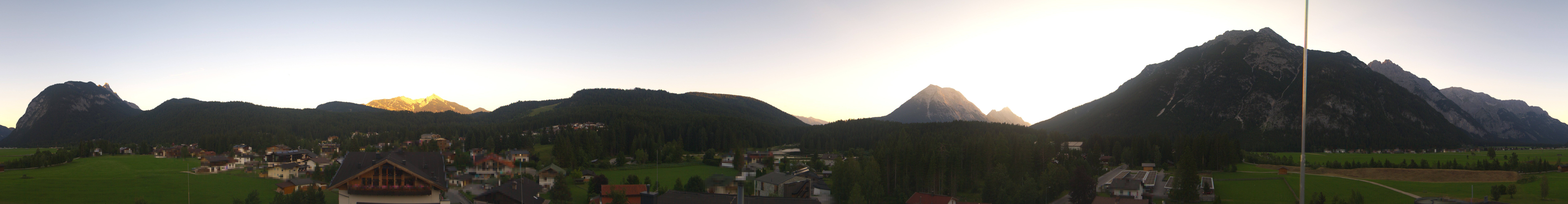 Archiv Foto Webcam Rundblick Leutasch