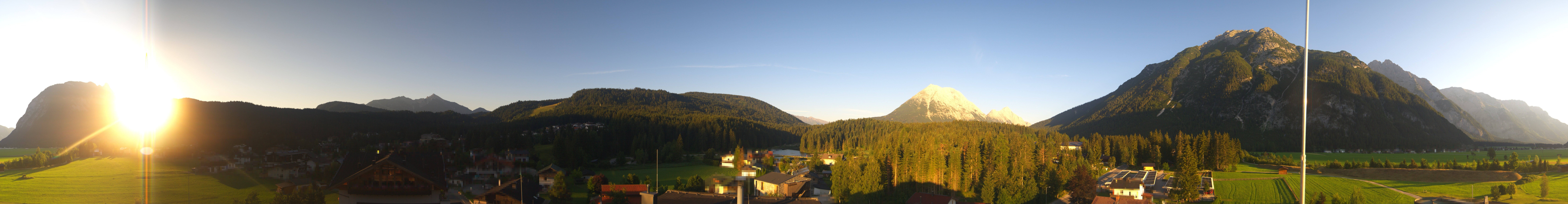 Archiv Foto Webcam Rundblick Leutasch