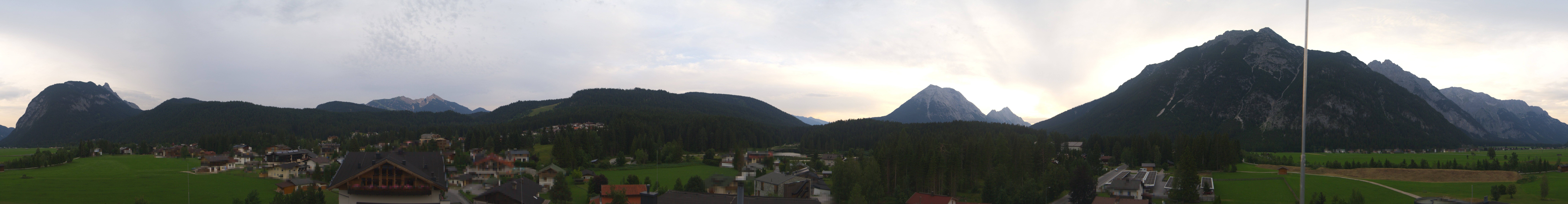 Archiv Foto Webcam Rundblick Leutasch