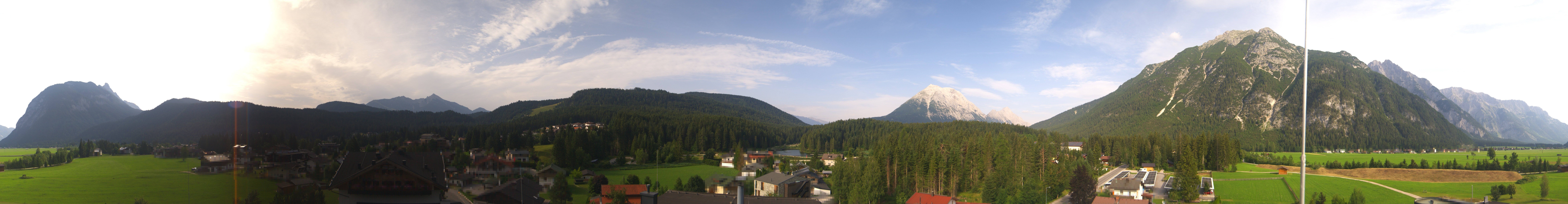 Archiv Foto Webcam Rundblick Leutasch