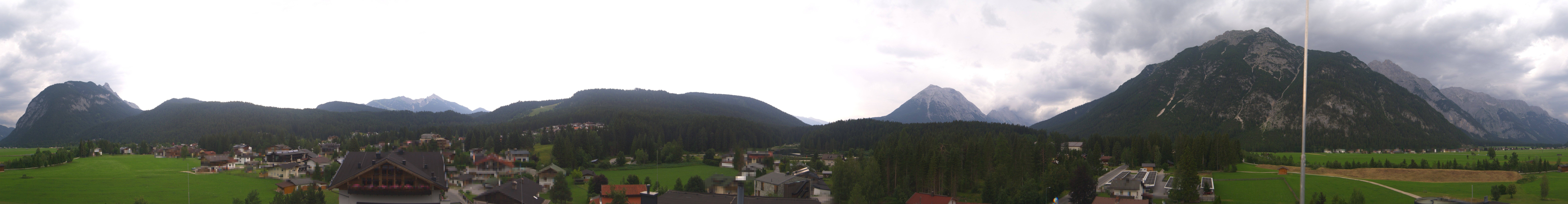 Archiv Foto Webcam Rundblick Leutasch
