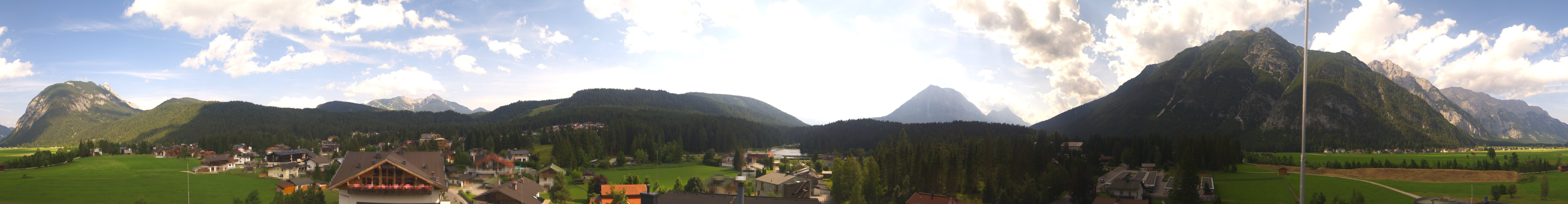 Archiv Foto Webcam Rundblick Leutasch