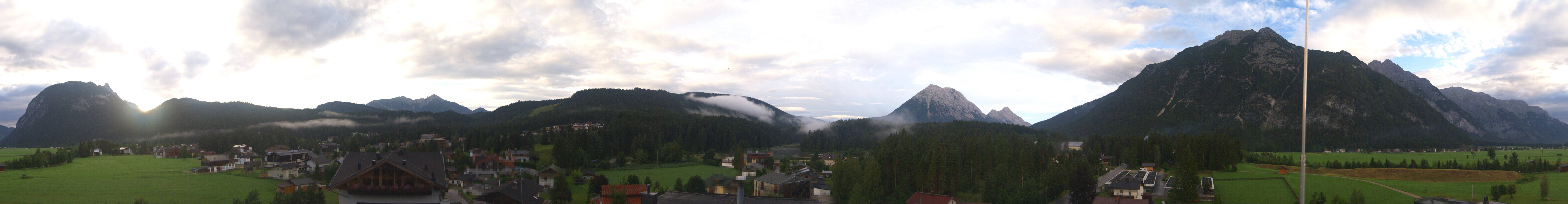 Archived image Webcam Leutasch Panorama