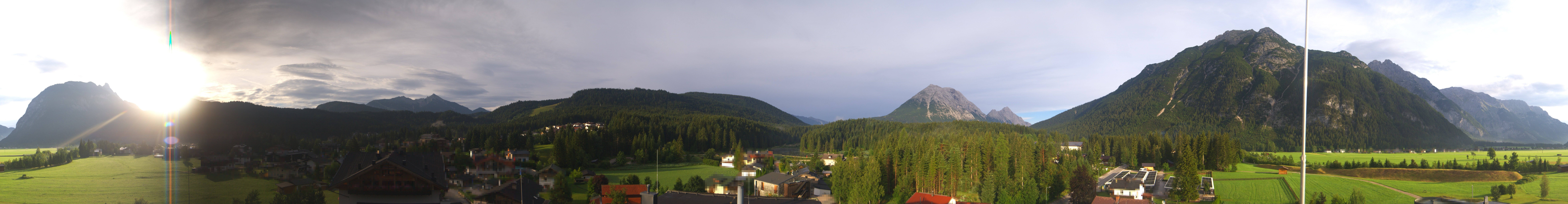 Archived image Webcam Leutasch Panorama