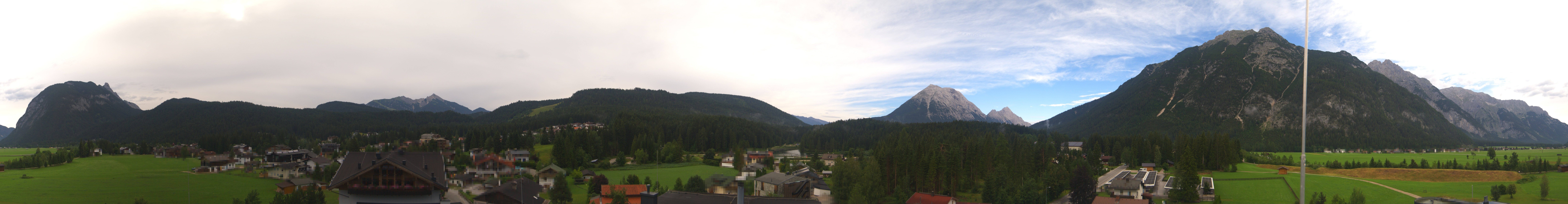 Archived image Webcam Leutasch Panorama