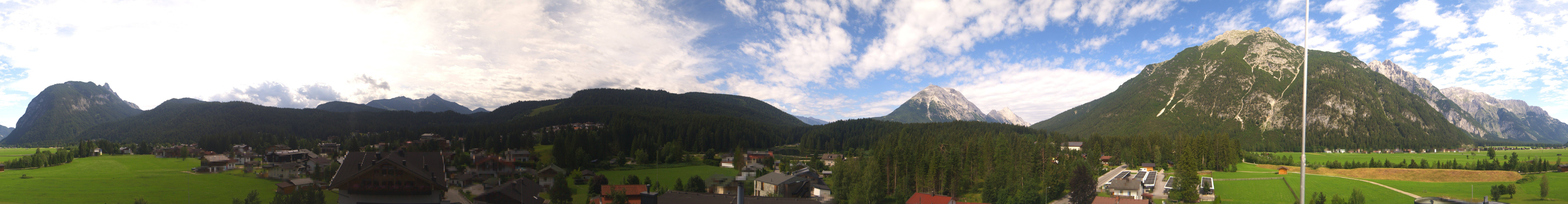 Archived image Webcam Leutasch Panorama