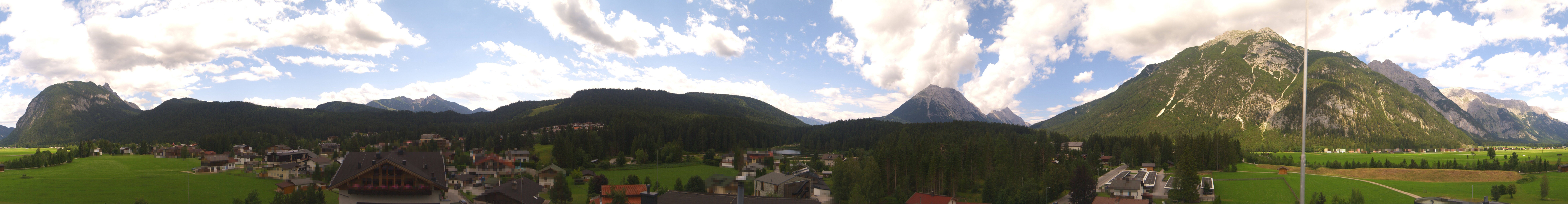 Archived image Webcam Leutasch Panorama