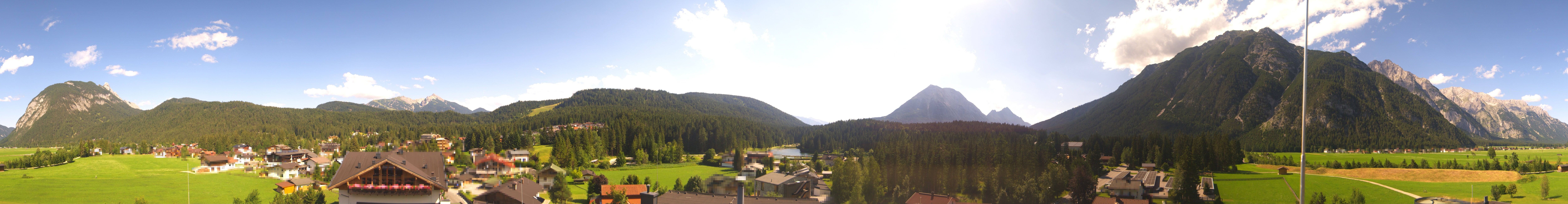 Archiv Foto Webcam Rundblick Leutasch