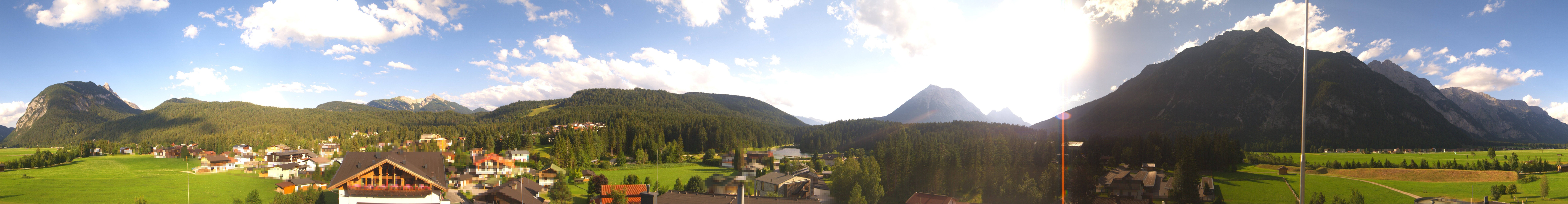 Archiv Foto Webcam Rundblick Leutasch