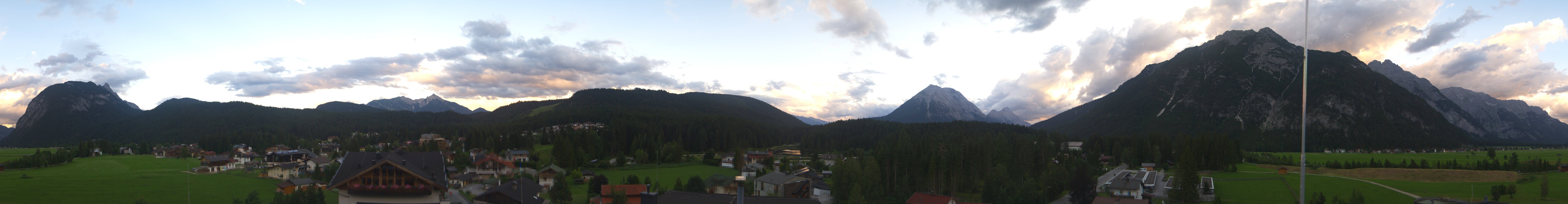Archived image Webcam Leutasch Panorama