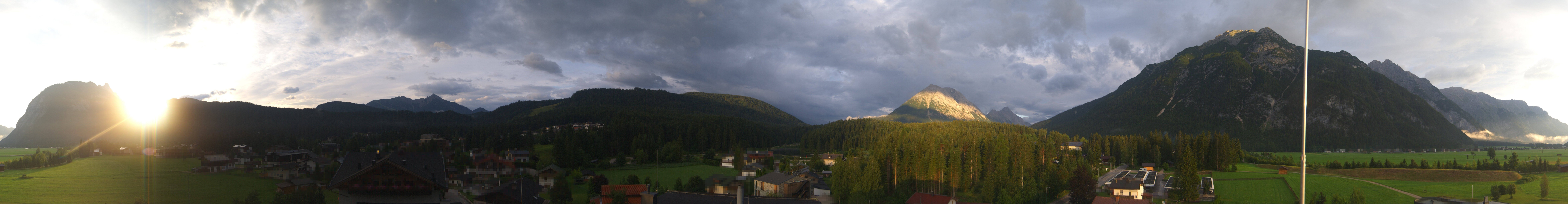 Archiv Foto Webcam Rundblick Leutasch
