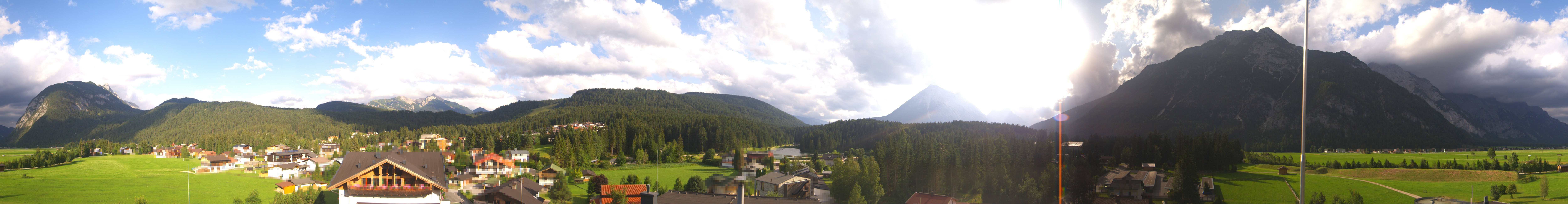Archiv Foto Webcam Rundblick Leutasch