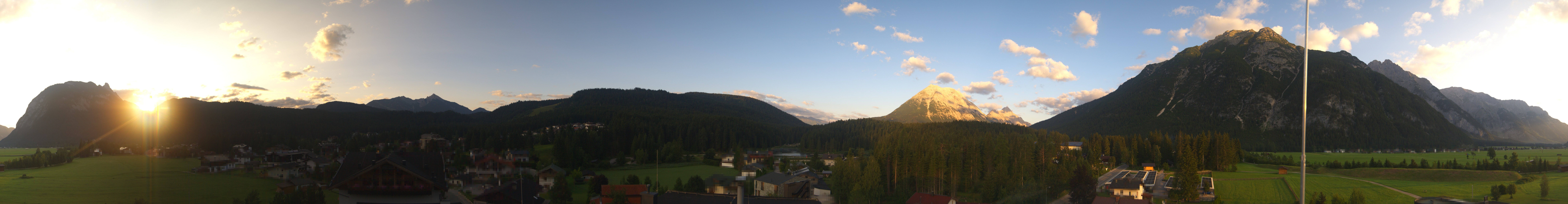 Archived image Webcam Leutasch Panorama