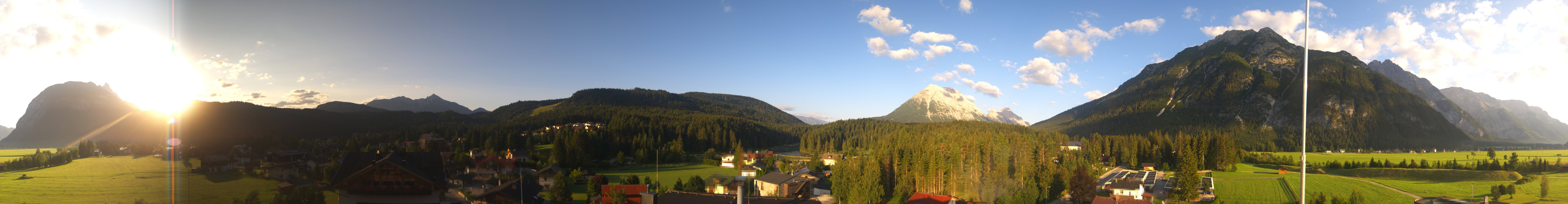 Archived image Webcam Leutasch Panorama
