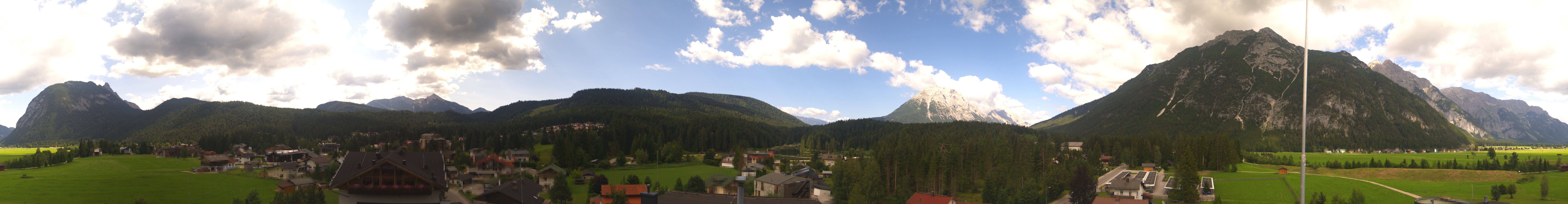 Archived image Webcam Leutasch Panorama