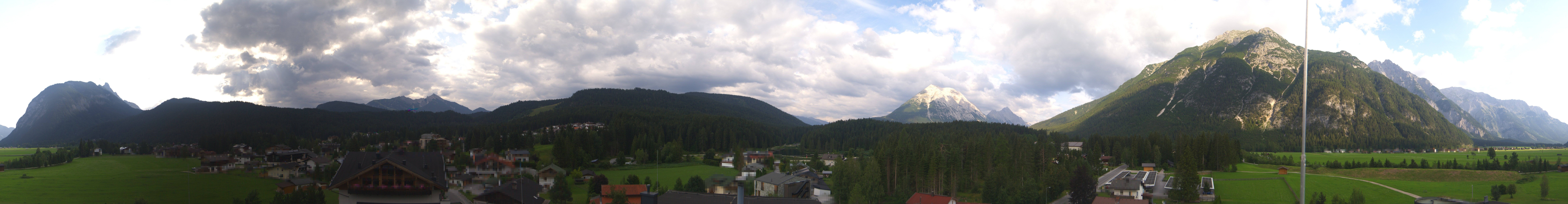 Archiv Foto Webcam Rundblick Leutasch