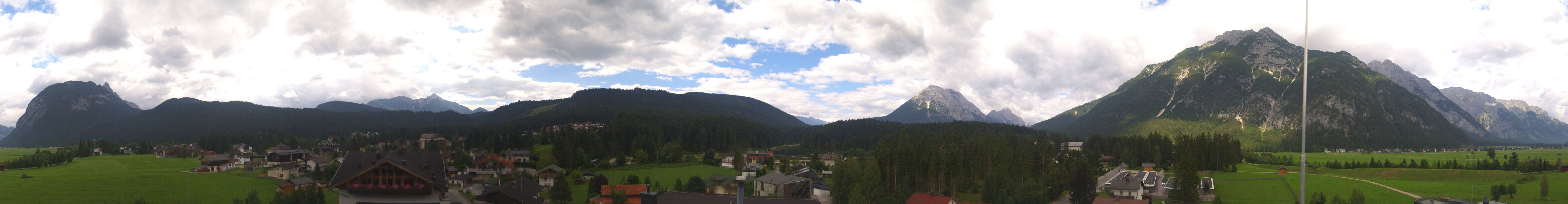 Archiv Foto Webcam Rundblick Leutasch