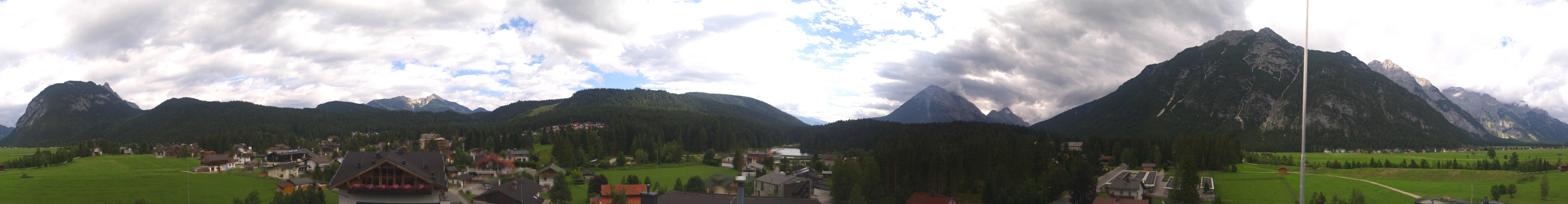 Archiv Foto Webcam Rundblick Leutasch