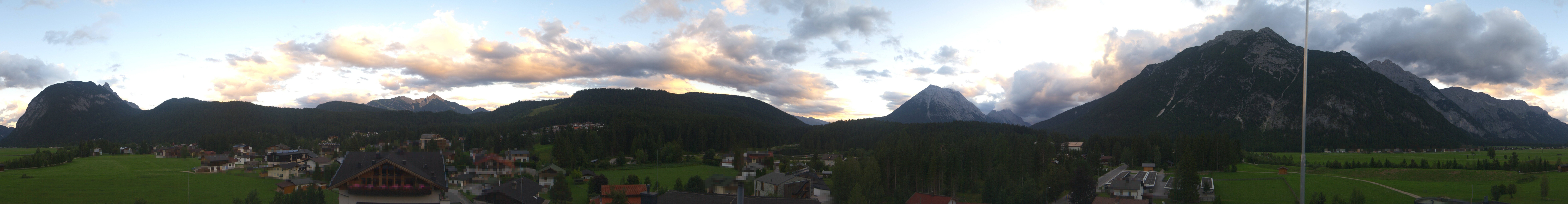 Archiv Foto Webcam Rundblick Leutasch