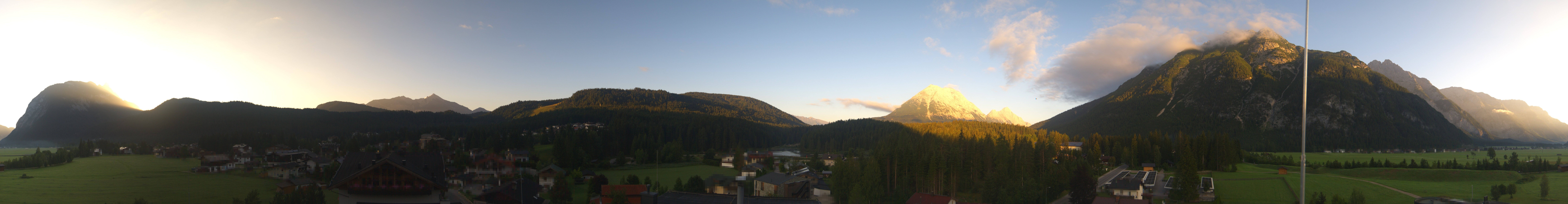 Archiv Foto Webcam Rundblick Leutasch