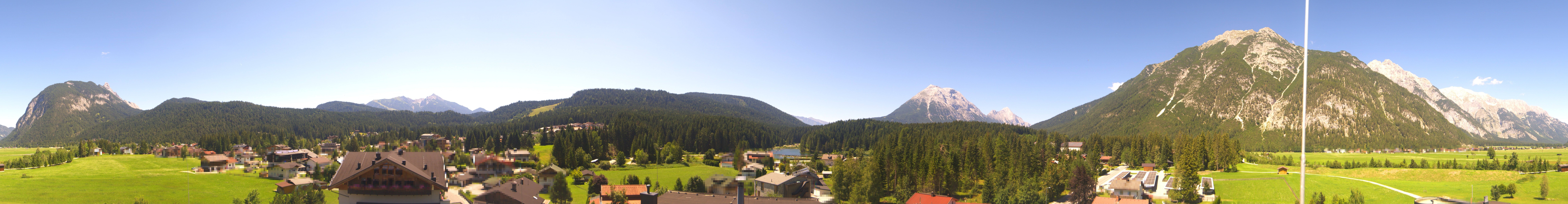 Archiv Foto Webcam Rundblick Leutasch