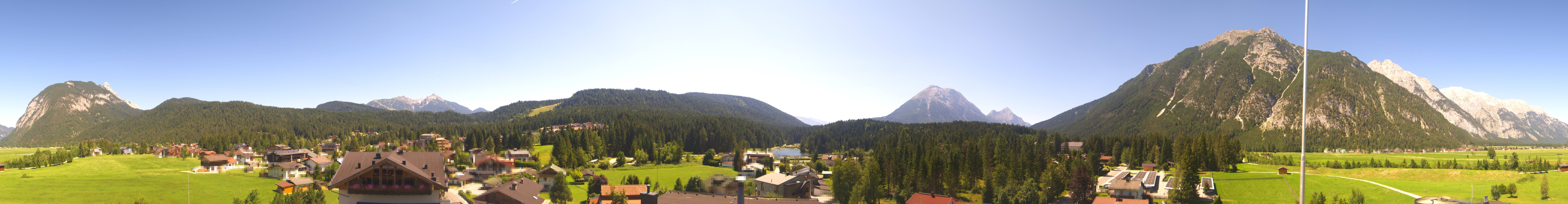 Archiv Foto Webcam Rundblick Leutasch
