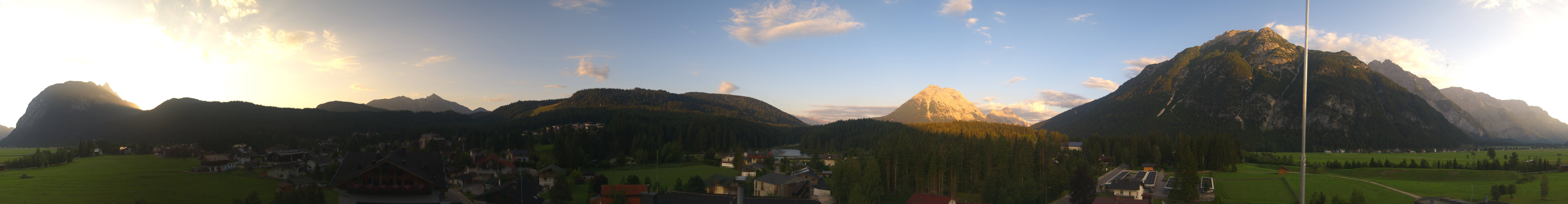 Archived image Webcam Leutasch Panorama