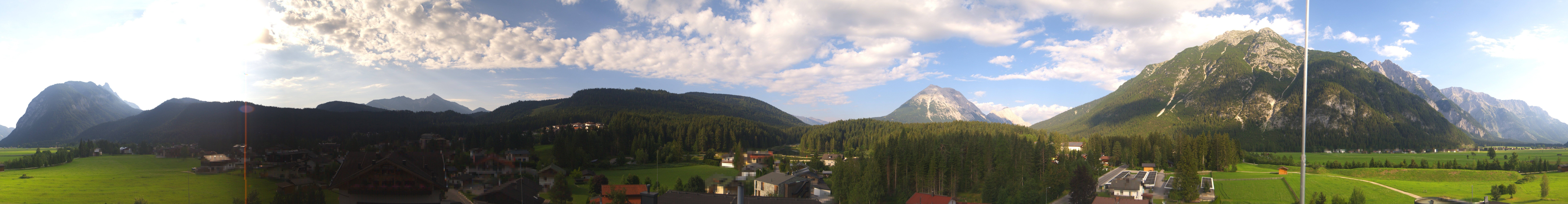 Archived image Webcam Leutasch Panorama