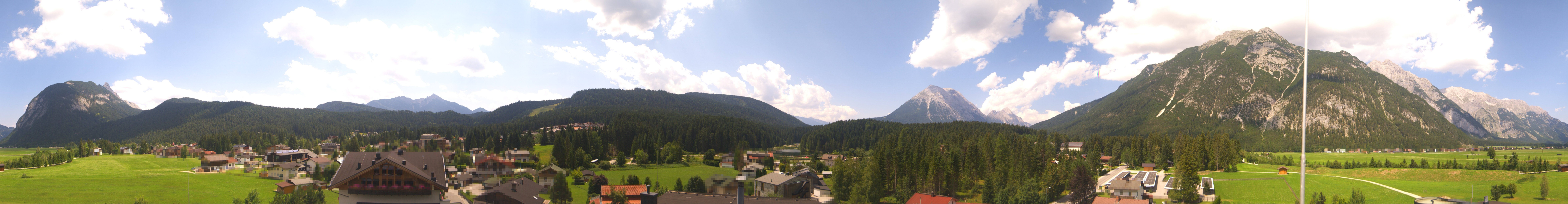 Archiv Foto Webcam Rundblick Leutasch