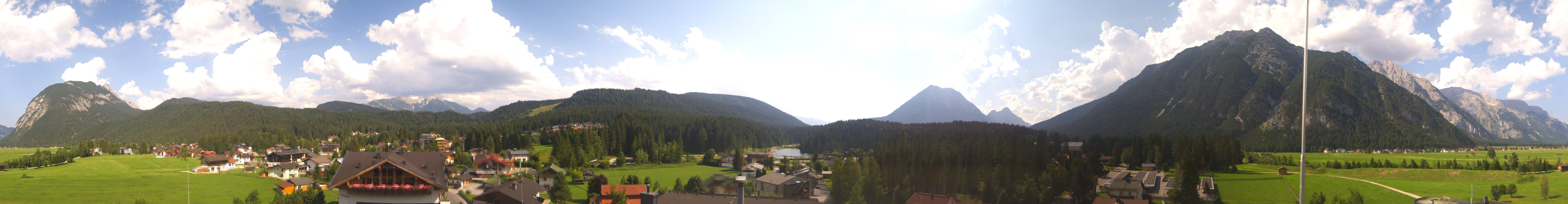 Archiv Foto Webcam Rundblick Leutasch