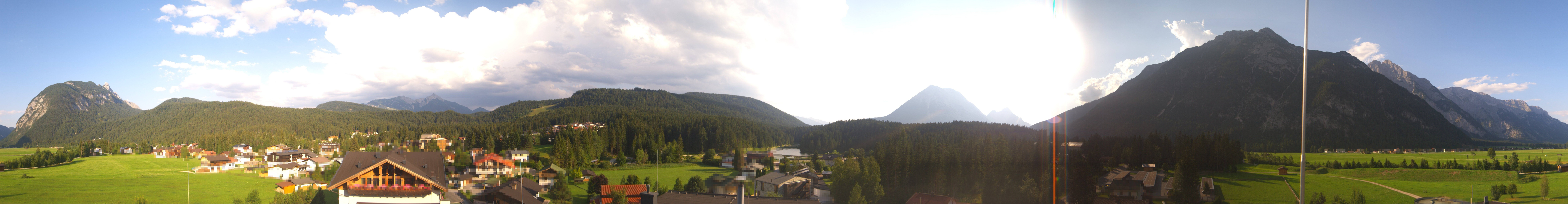 Archiv Foto Webcam Rundblick Leutasch