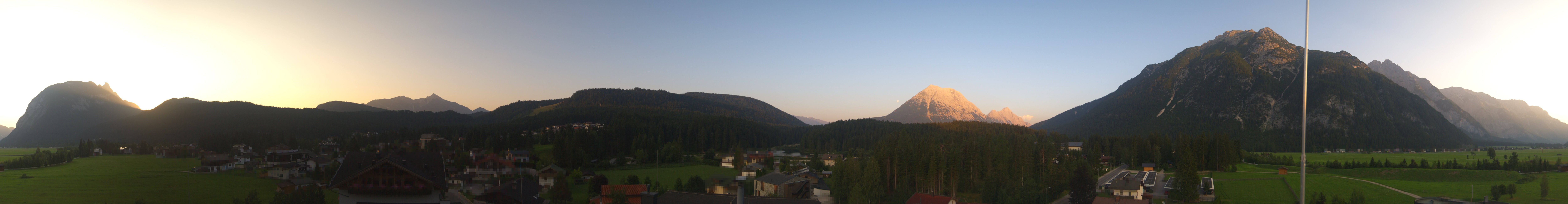 Archiv Foto Webcam Rundblick Leutasch