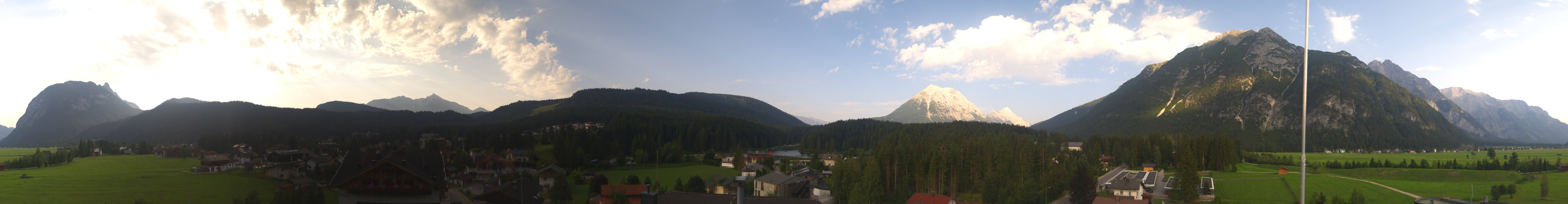 Archiv Foto Webcam Rundblick Leutasch