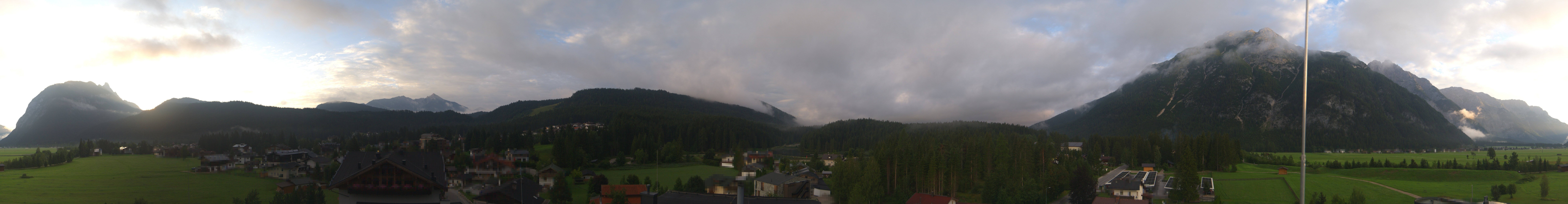 Archiv Foto Webcam Rundblick Leutasch