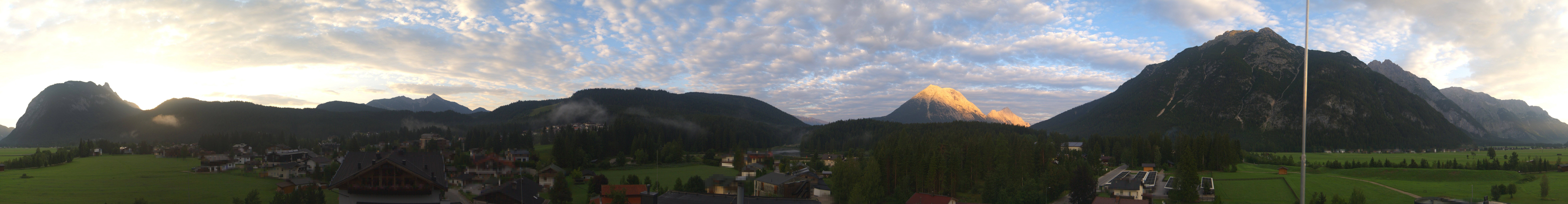 Archiv Foto Webcam Rundblick Leutasch