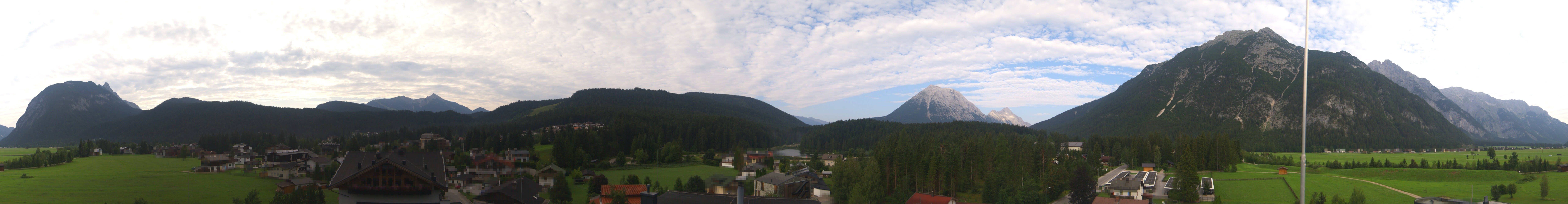 Archiv Foto Webcam Rundblick Leutasch