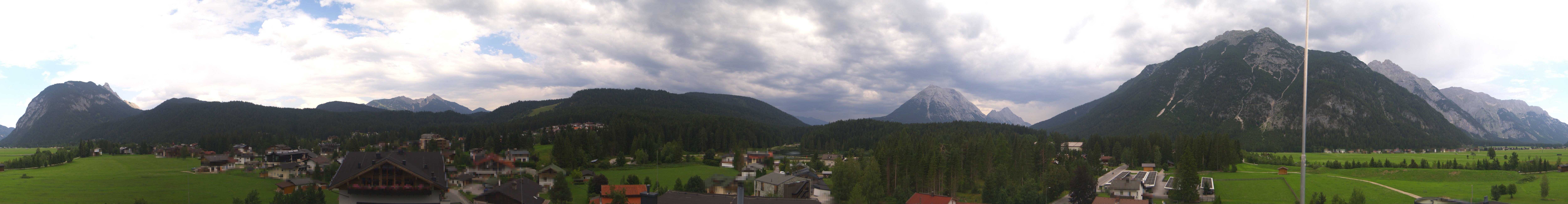 Archiv Foto Webcam Rundblick Leutasch