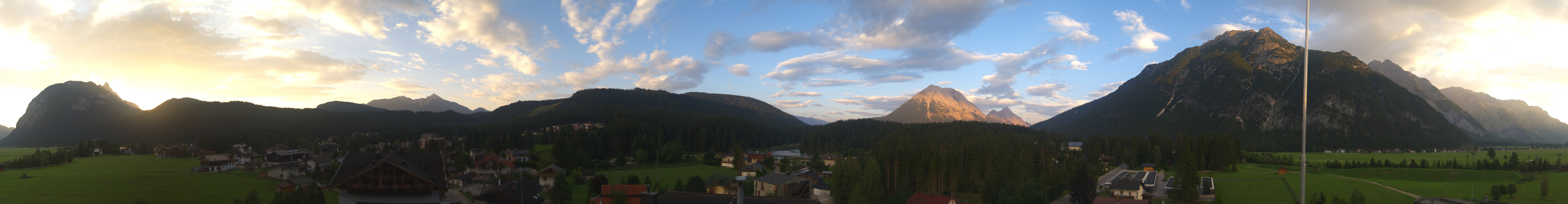 Archiv Foto Webcam Rundblick Leutasch