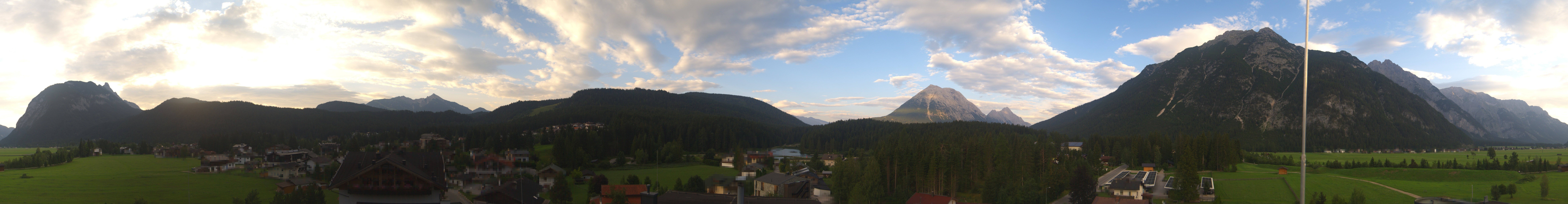 Archiv Foto Webcam Rundblick Leutasch