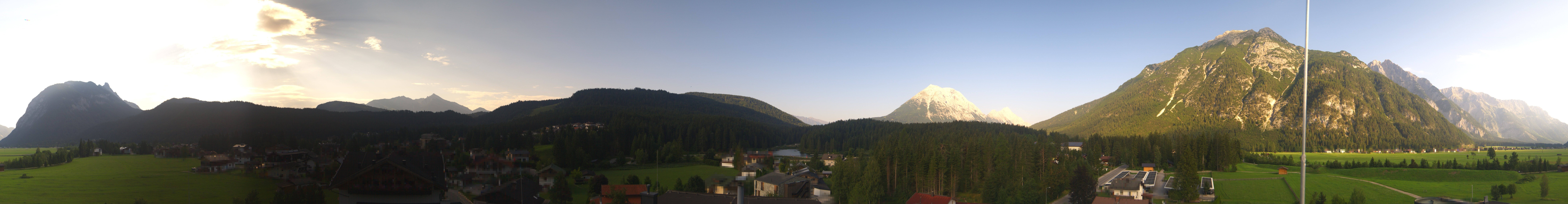 Archiv Foto Webcam Rundblick Leutasch