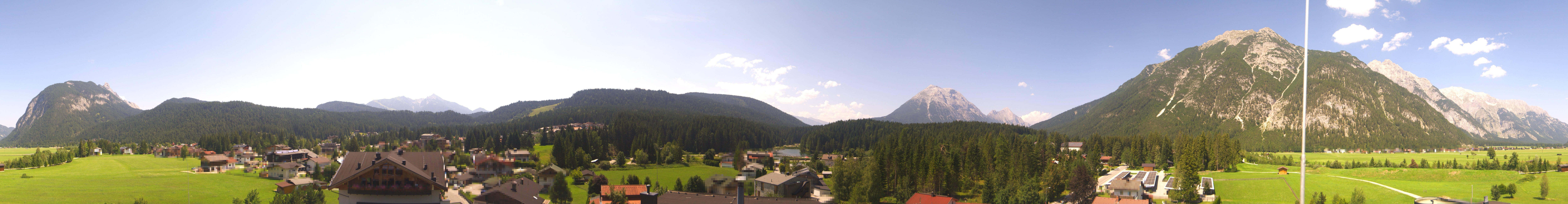 Archiv Foto Webcam Rundblick Leutasch