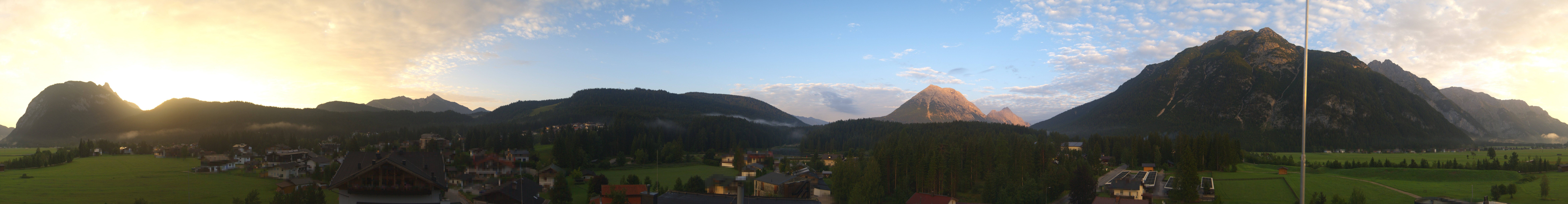 Archiv Foto Webcam Rundblick Leutasch