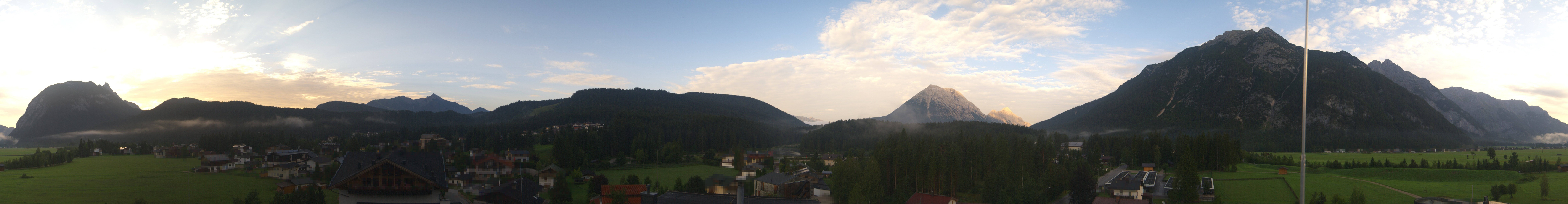 Archiv Foto Webcam Rundblick Leutasch