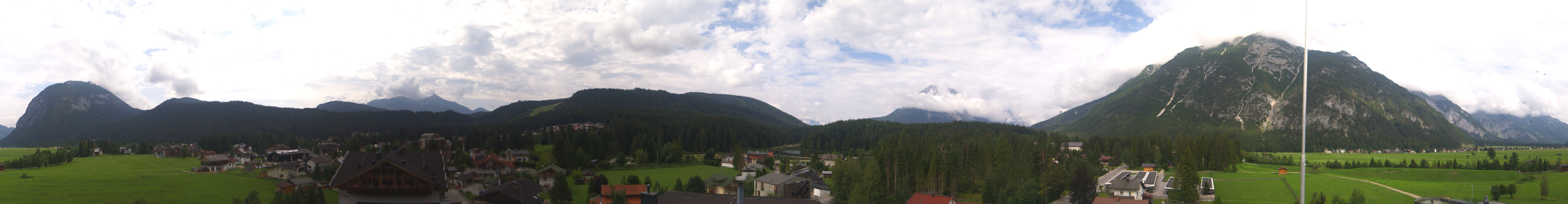 Archiv Foto Webcam Rundblick Leutasch