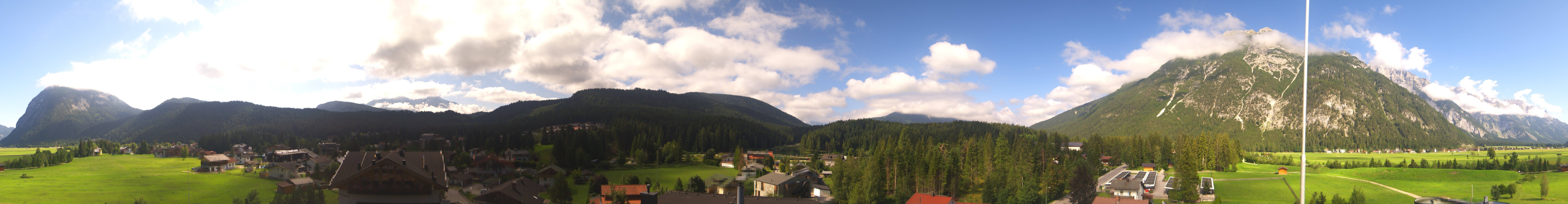 Archiv Foto Webcam Rundblick Leutasch