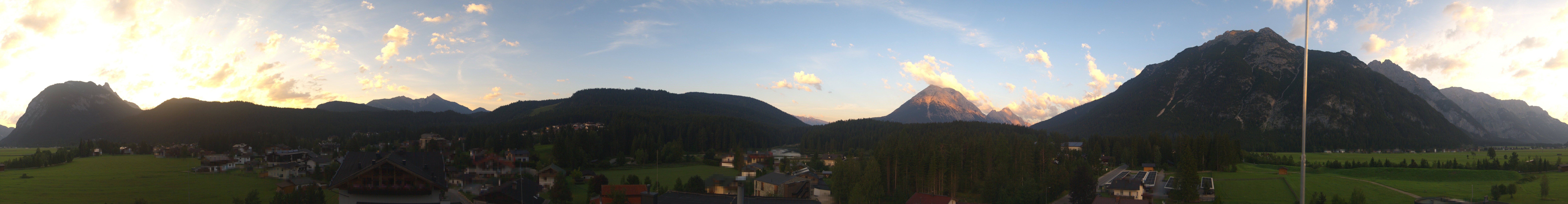 Archiv Foto Webcam Rundblick Leutasch