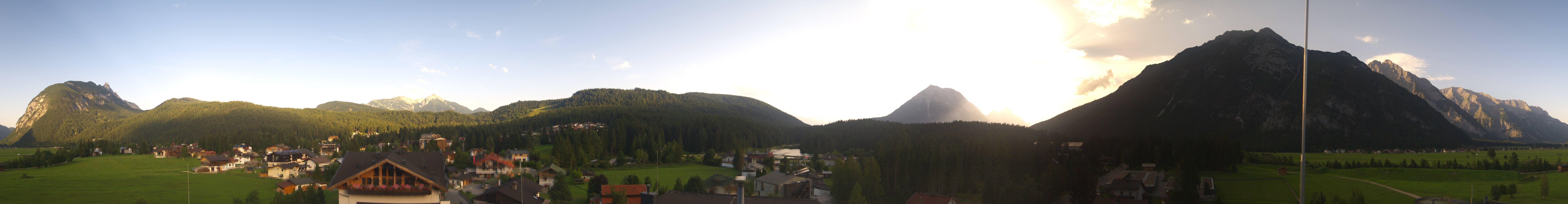 Archiv Foto Webcam Rundblick Leutasch